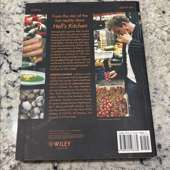 Gordon Ramsay Cookbook with DVD - - Picture 4 of 5